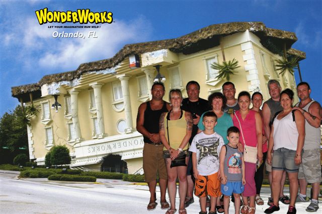 Falkland Islands family enjoy Florida holiday
