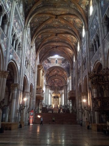 Parma Cathedral Fresco Interior 1