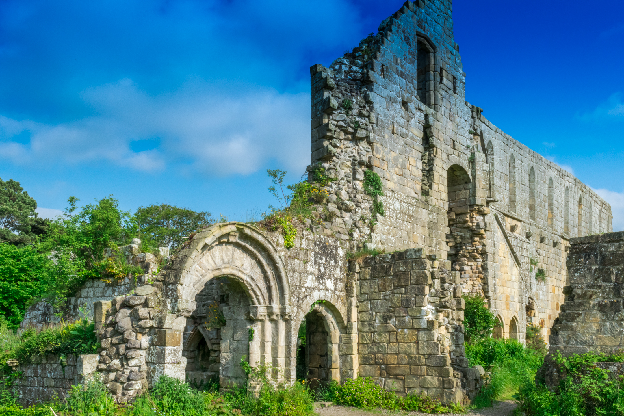 Founded in 1146, Jervaulx Abbey was once a great Cistercian monastery.